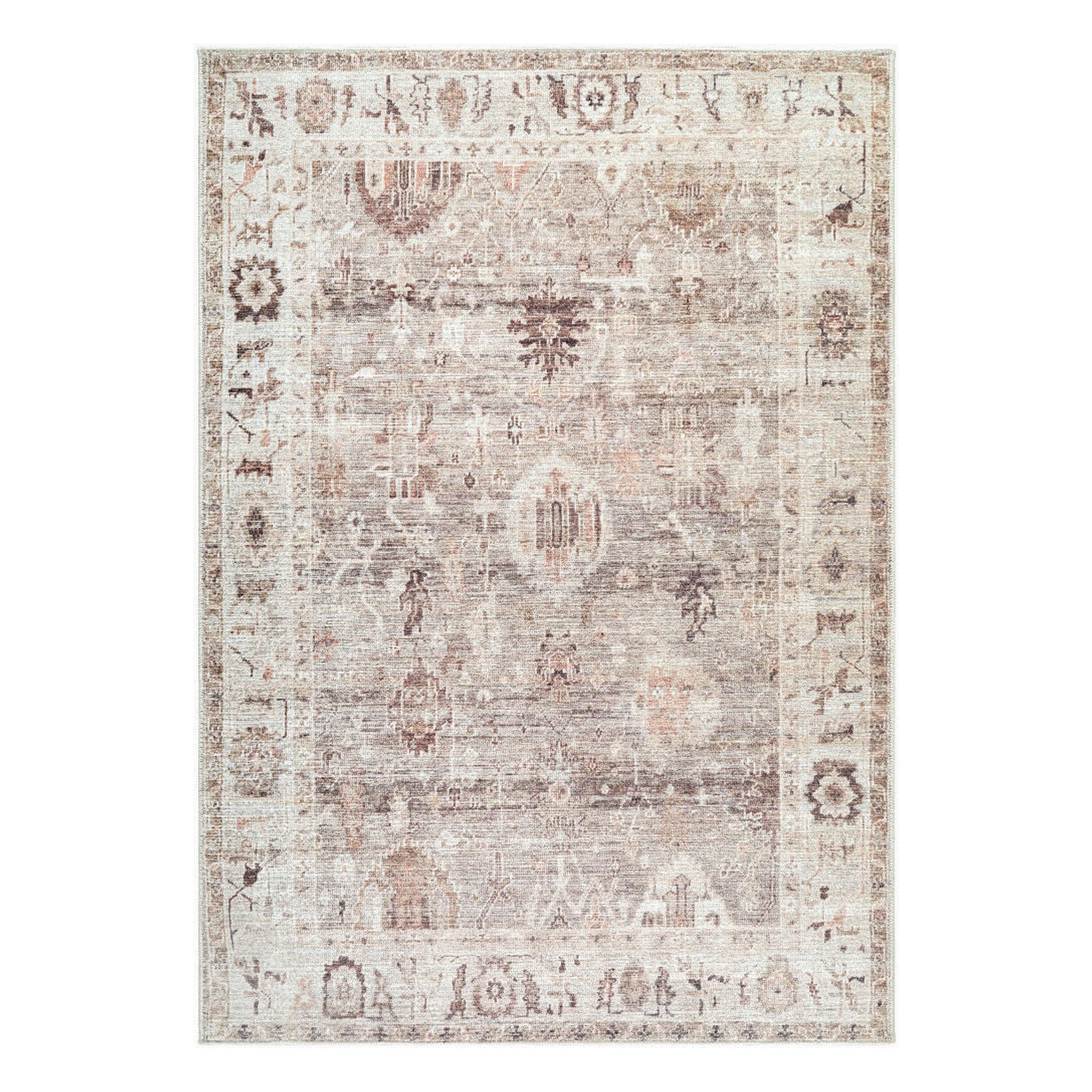 Marlene Camel/Medium Brown Machine Woven Rug - 9'11" x 14'