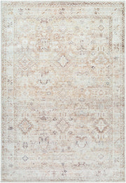 Marlene Cream/Tan Machine Woven Rug - 9'11" x 14'