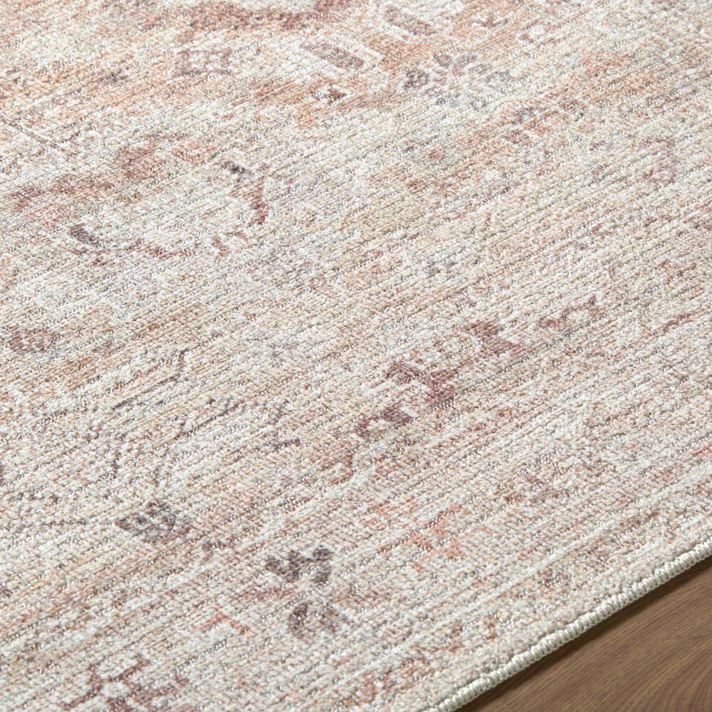 Marlene Cream/Tan Machine Woven Rug - texture