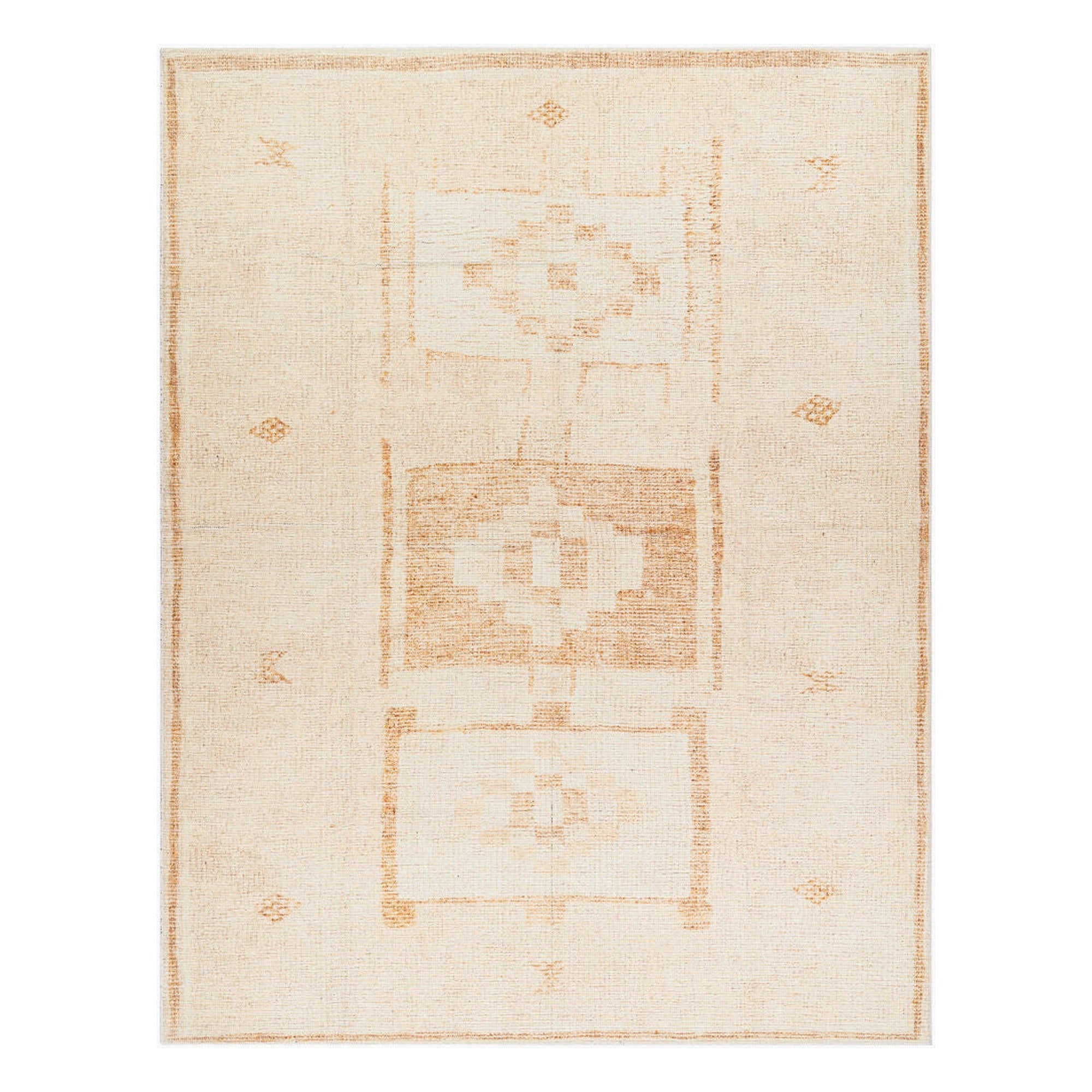 Solana Beige/Ivory Machine Woven Rug BOOC-2300 - 2'2" x 3'9"