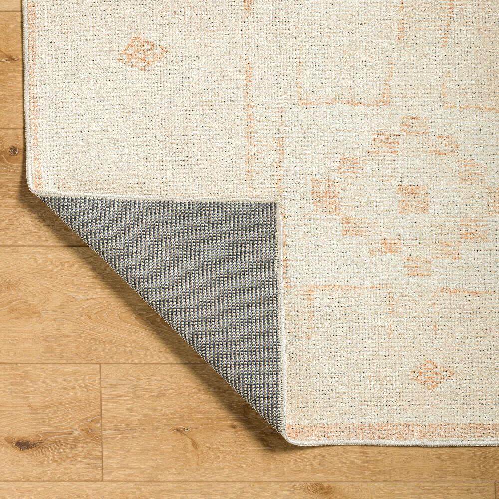 Solana Beige/Ivory Machine Woven Rug BOOC-2300 - fold