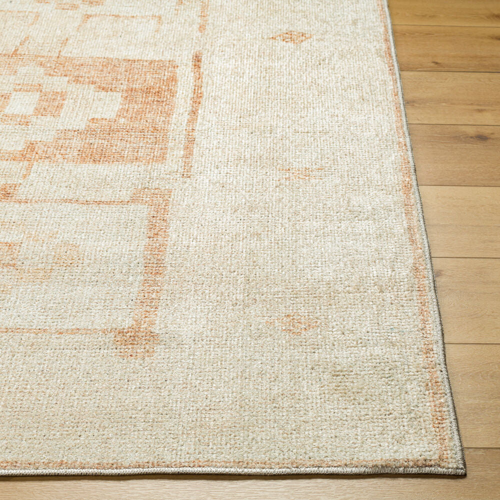 Solana Beige/Ivory Machine Woven Rug BOOC-2300 - front