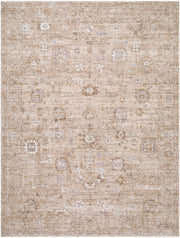 Penny Brown/Tan Machine Woven Rug BOPE-2300 - 5'3" x 7'