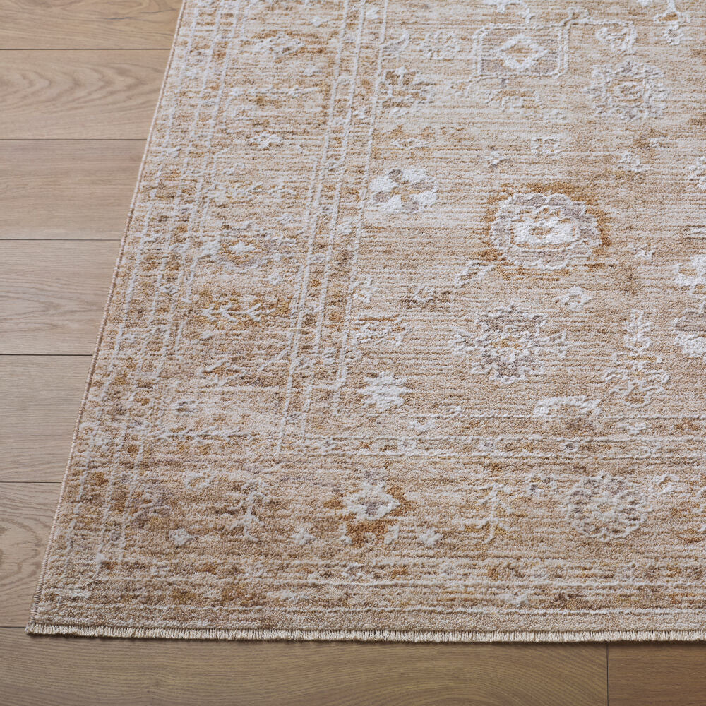 Penny Brown/Tan Machine Woven Rug BOPE-2300 - front