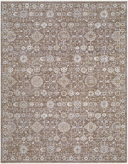 Penny Brown/Tan Machine Woven Rug BOPE-2302 - 5'3" x 7'