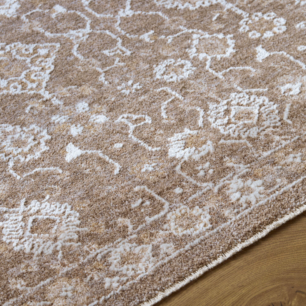 Penny Brown/Tan Machine Woven Rug BOPE-2302 - texture