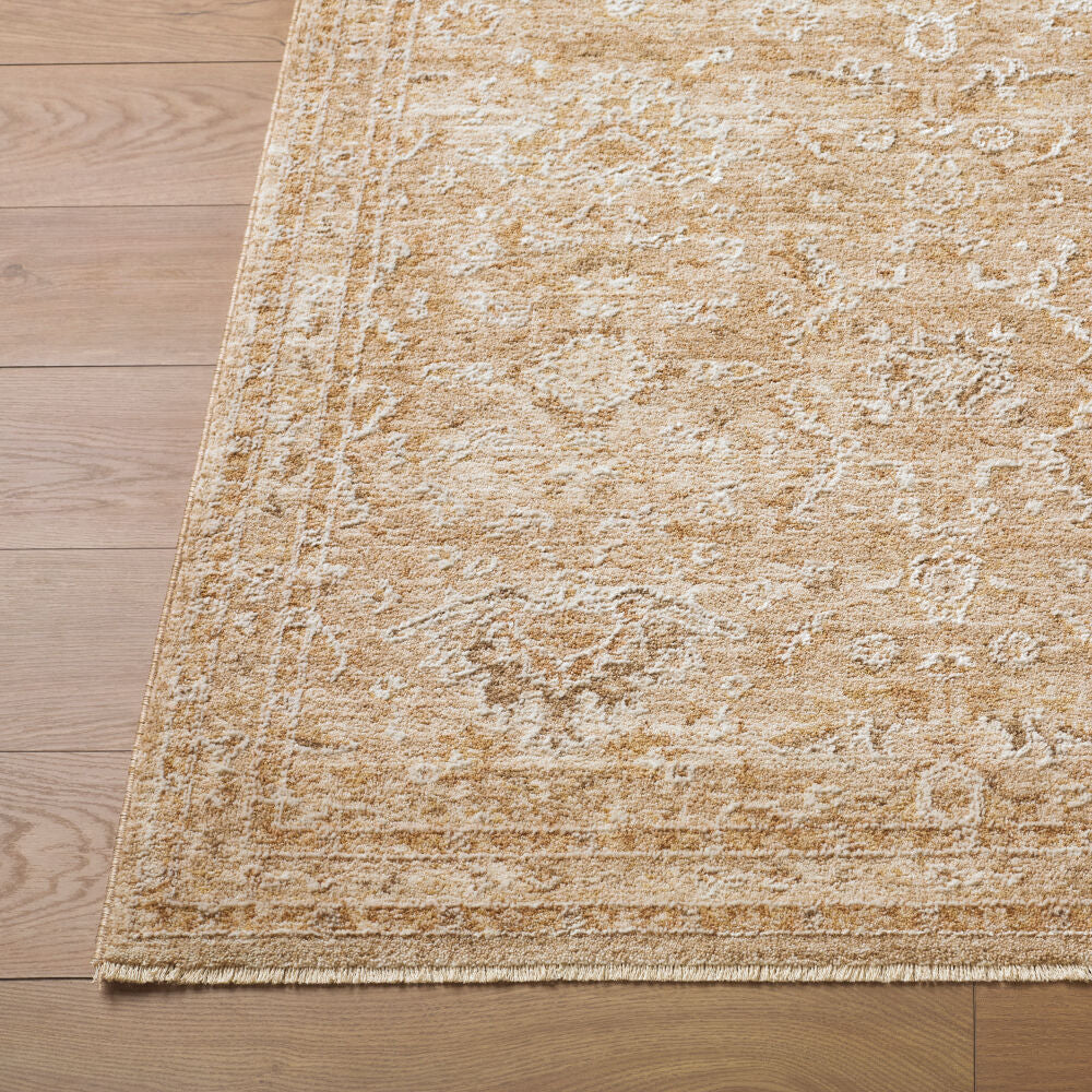 Penny Brown/Tan Machine Woven Rug BOPE-2303 - front
