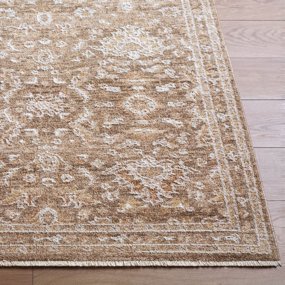 Penny Ivory/Tan Machine Woven Rug BOPE-2304 - front