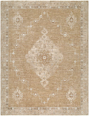 Penny Ivory/Tan Machine Woven Rug BOPE-2307 - 5'3" x 7'