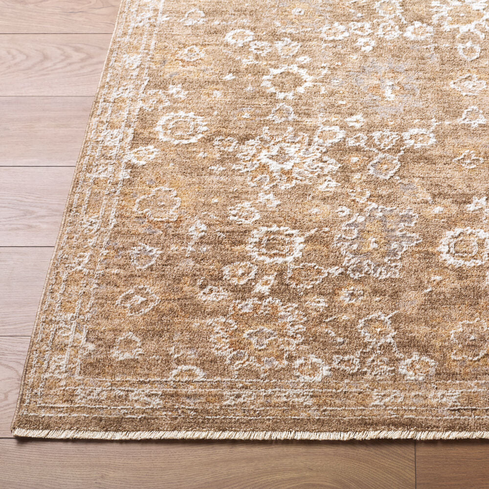 Penny Ivory/Tan Machine Woven Rug BOPE-2308 - front