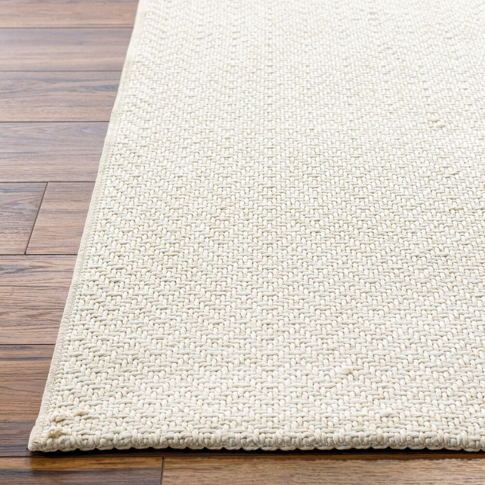 Birdie Denim/Ivory Machine Woven Rug - front