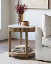 Rosemary End Table - styleshot