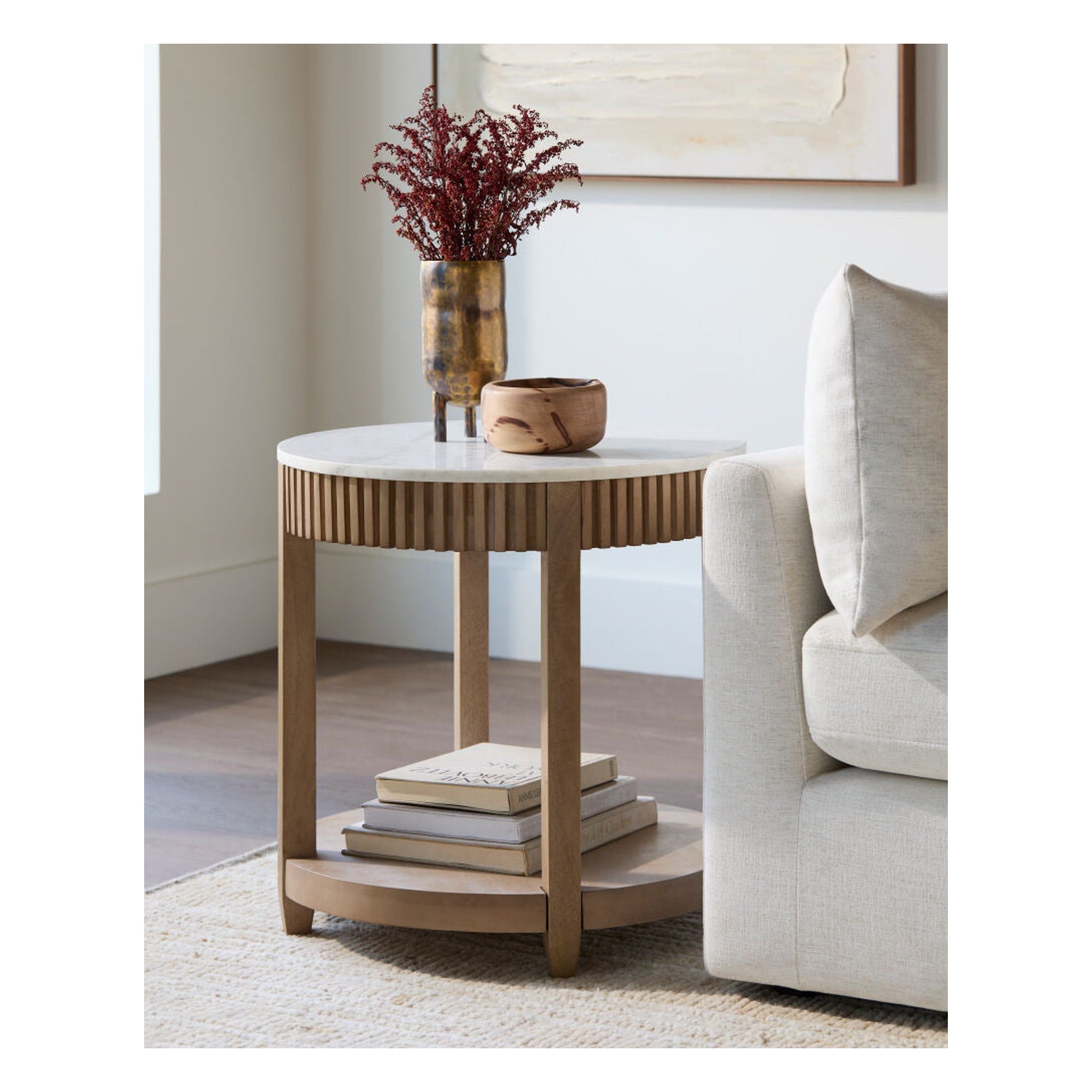 Rosemary End Table - styleshot