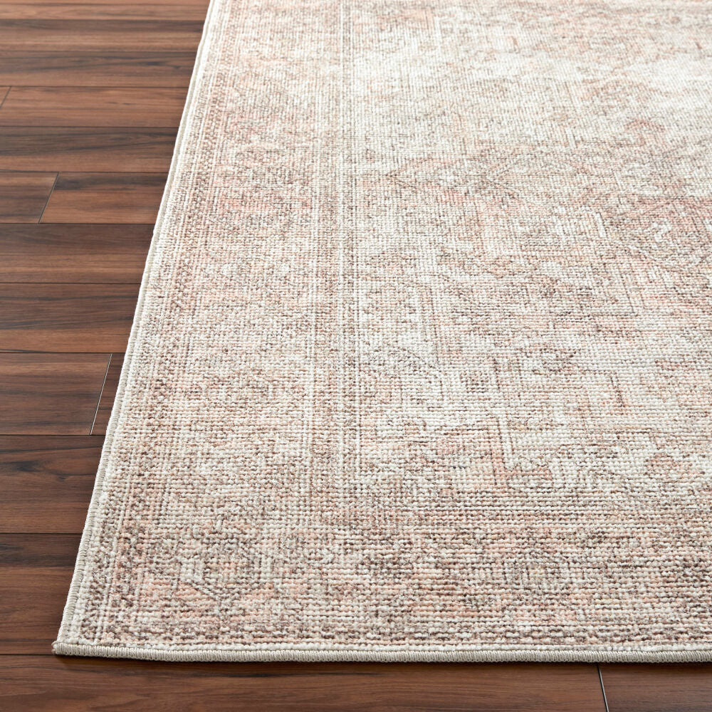 Margot Amber/Tan Machine Woven Rug - front
