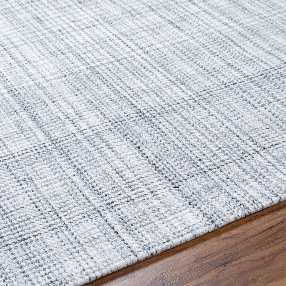 Sammy Black/Light Slate Handmade Rug BOSM-2301 - texture