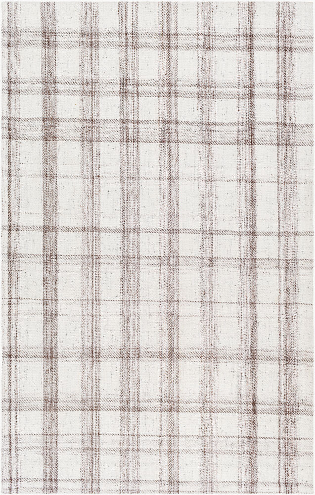 Sammy Light Gray/Tan Handmade Rug - 2' x 3'