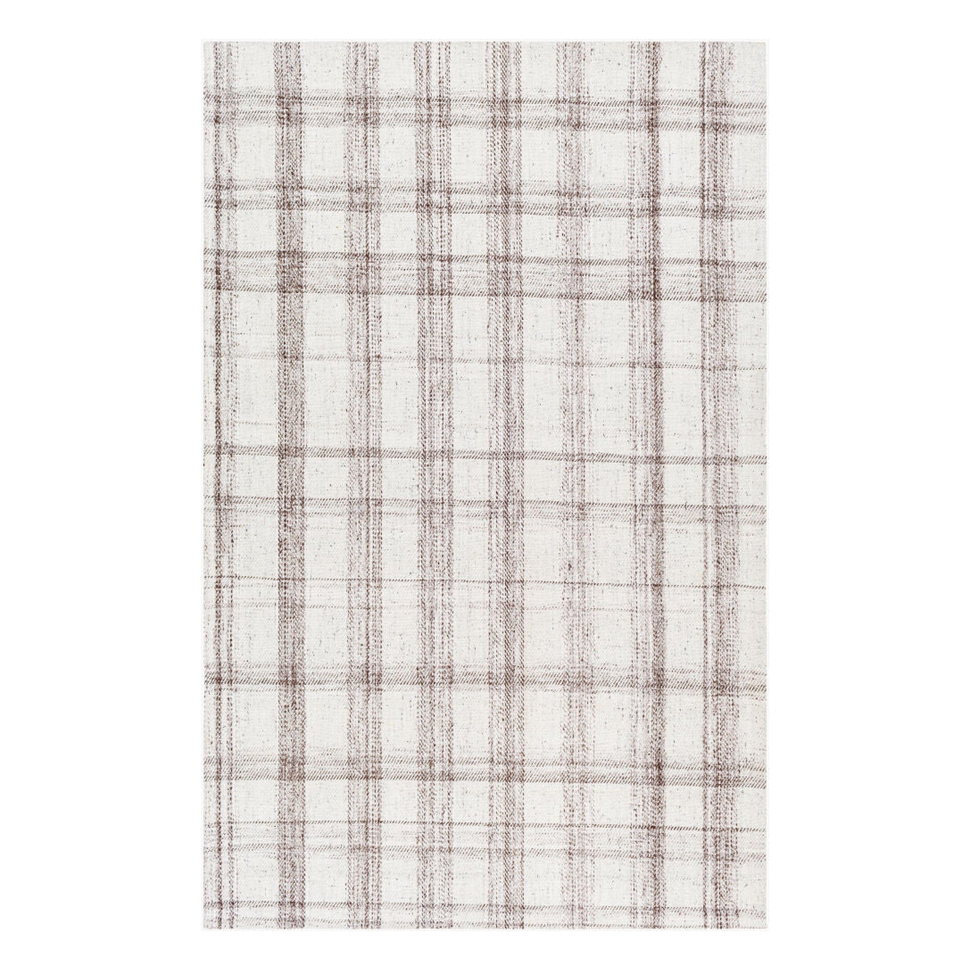 Sammy Light Gray/Tan Handmade Rug - 2' x 3'