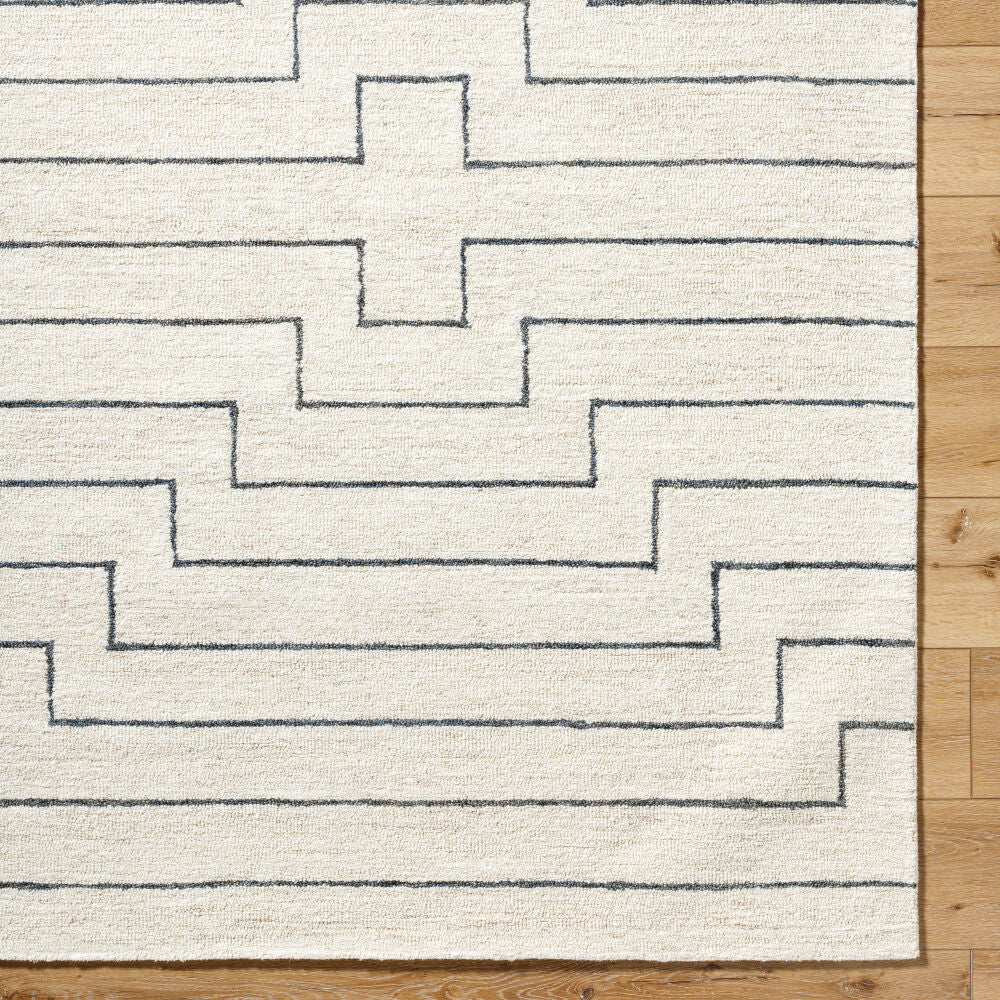 Bournemouth Handmade Rug BOT-2309 - overhead
