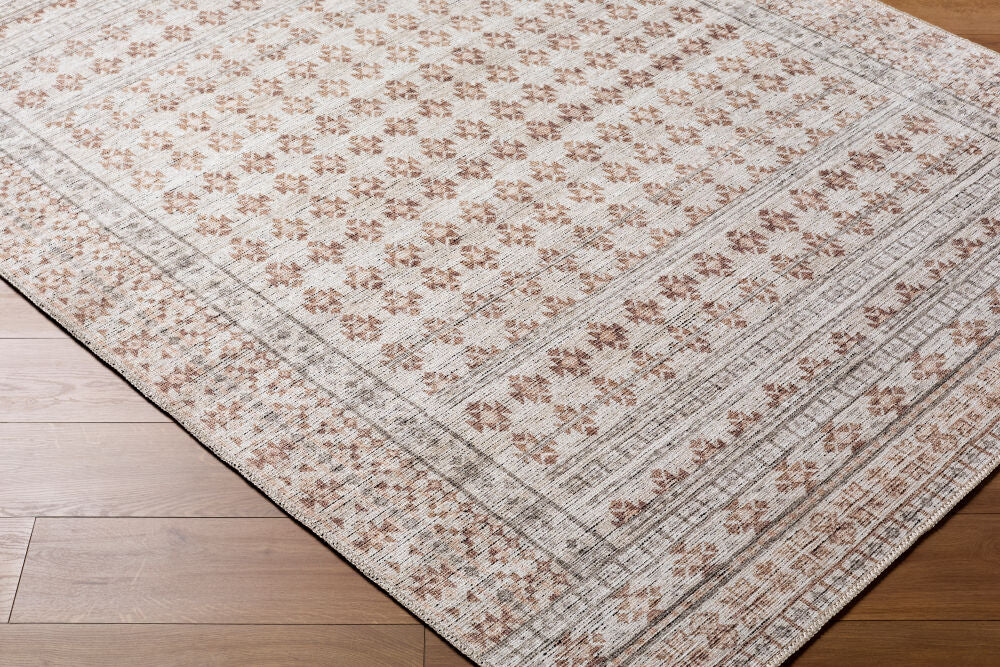 Zafira Machine Woven Rug BOZF-2300 - corner