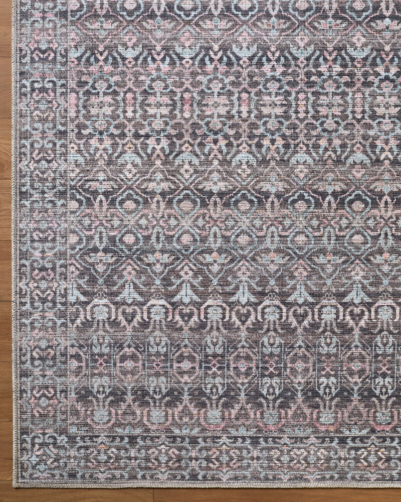 Zafira Machine Woven Rug BOZF-2301 - overhead