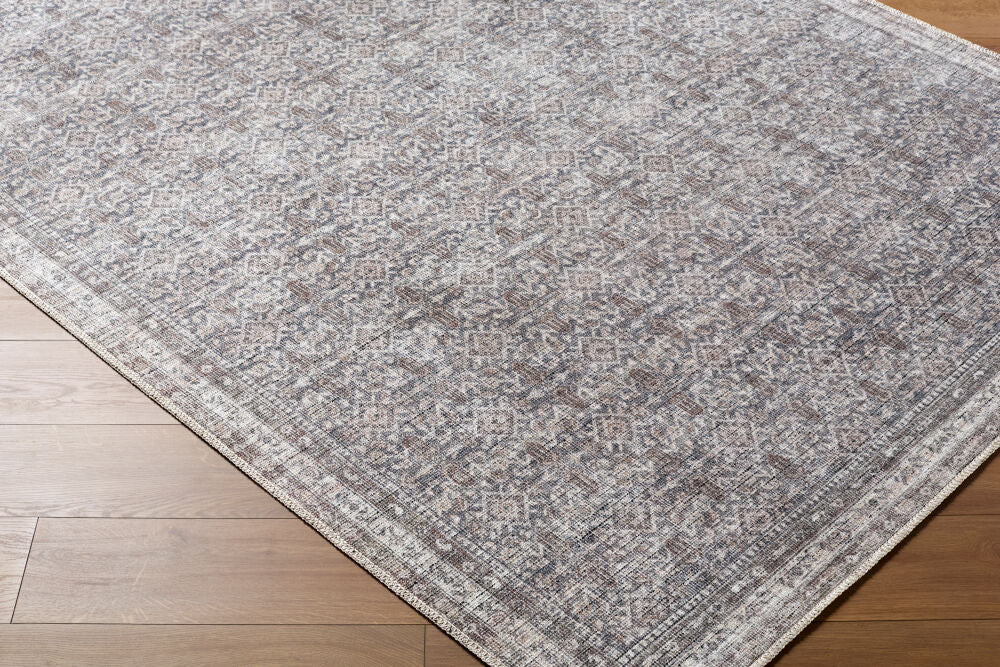 Zafira Machine Woven Rug BOZF-2302 - corner