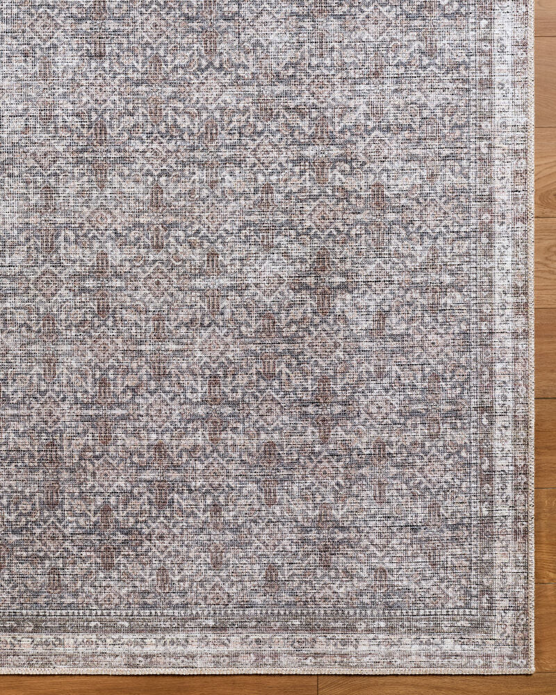 Zafira Machine Woven Rug BOZF-2302 - overhead