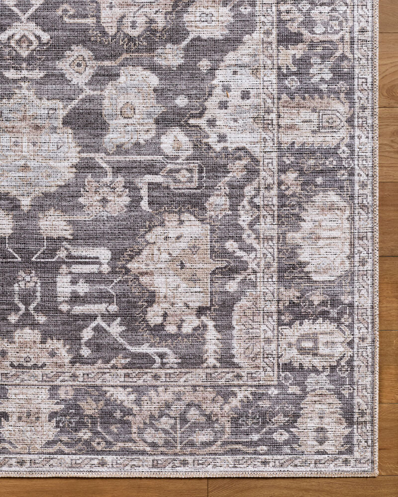 Zafira Machine Woven Rug BOZF-2304 - overhead