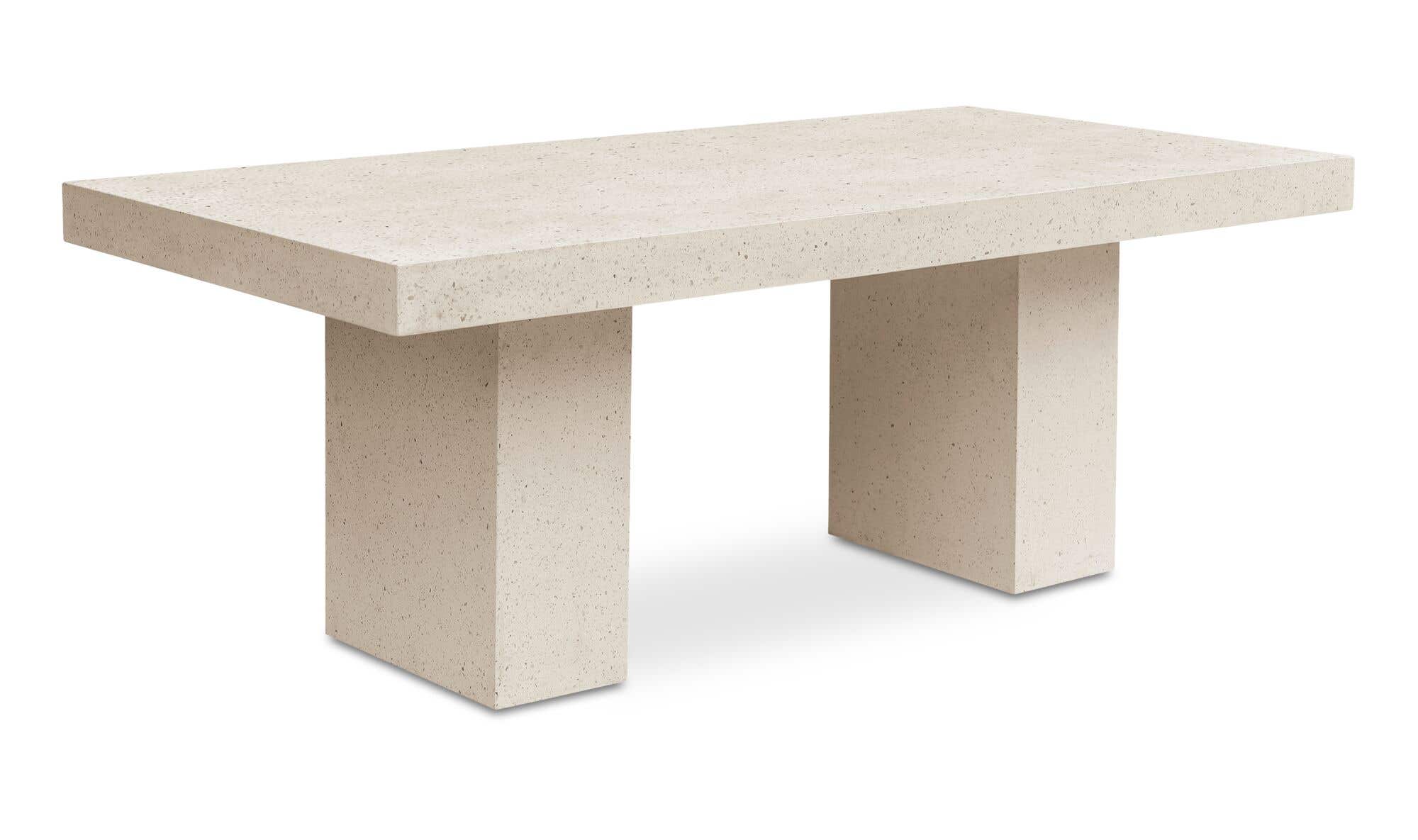 Antonius Outdoor Dining Table Terrazzo by Moe's Home Collection - view 4
