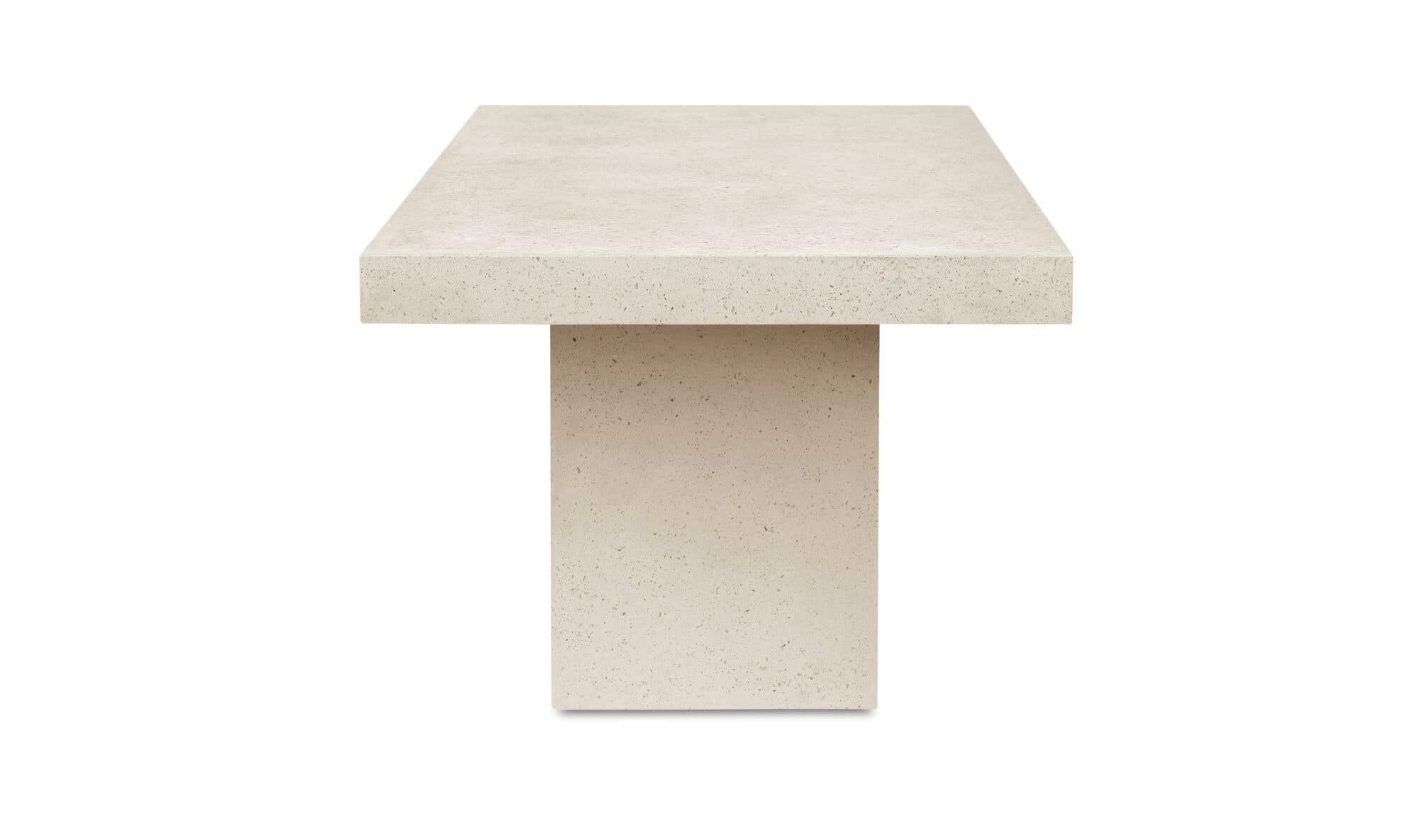 Antonius Outdoor Dining Table Terrazzo by Moe's Home Collection - view 5