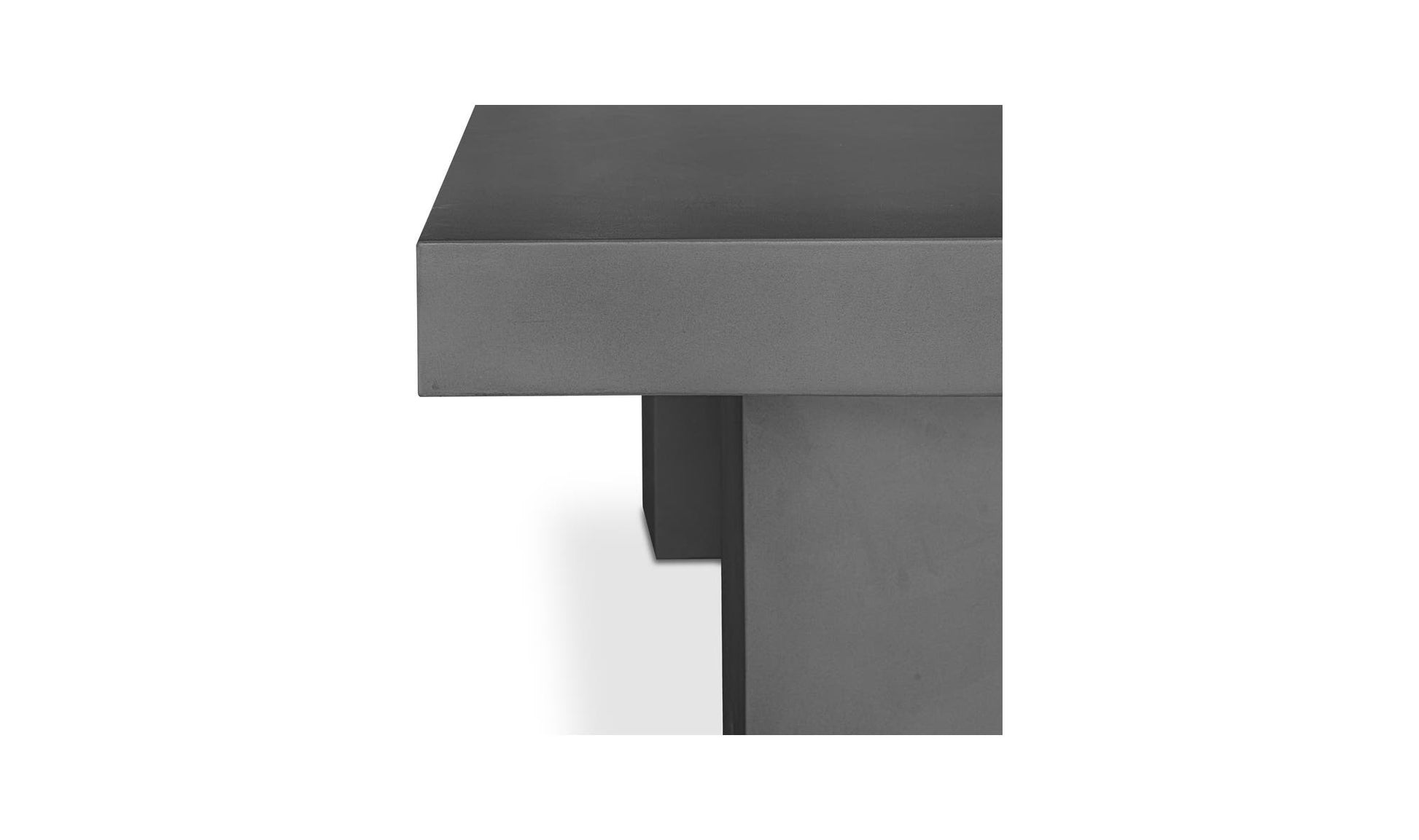 Antonius Outdoor Dining Table Grey by Moe's Home Collection - view 11