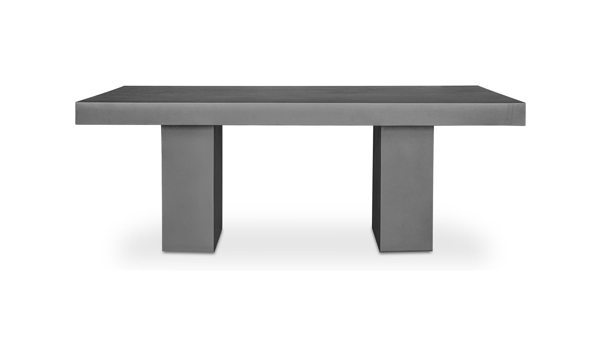 Antonius Outdoor Dining Table Grey by Moe's Home Collection - view 5
