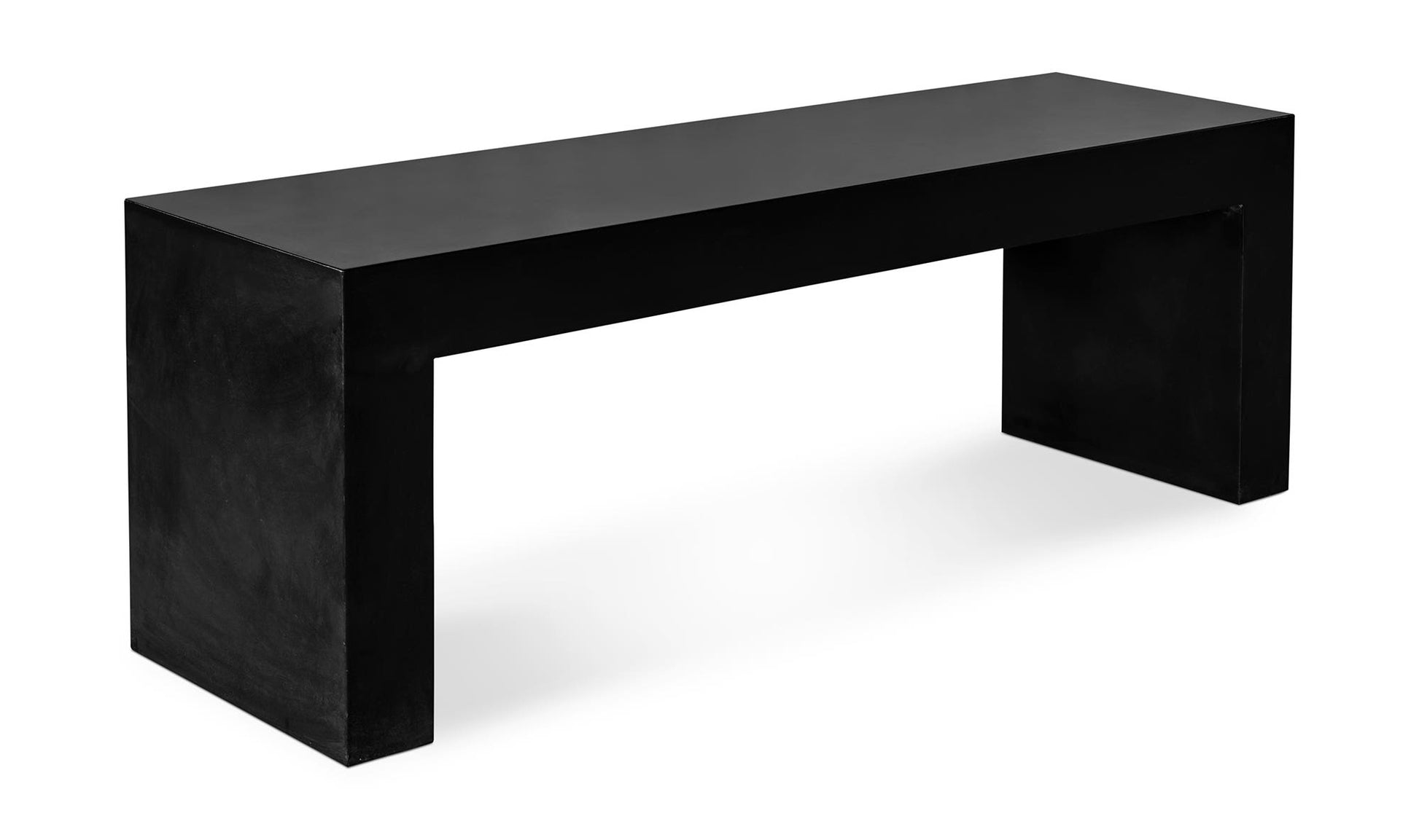 Lazarus Outdoor Bench Black by Moe's Home Collection - view 9