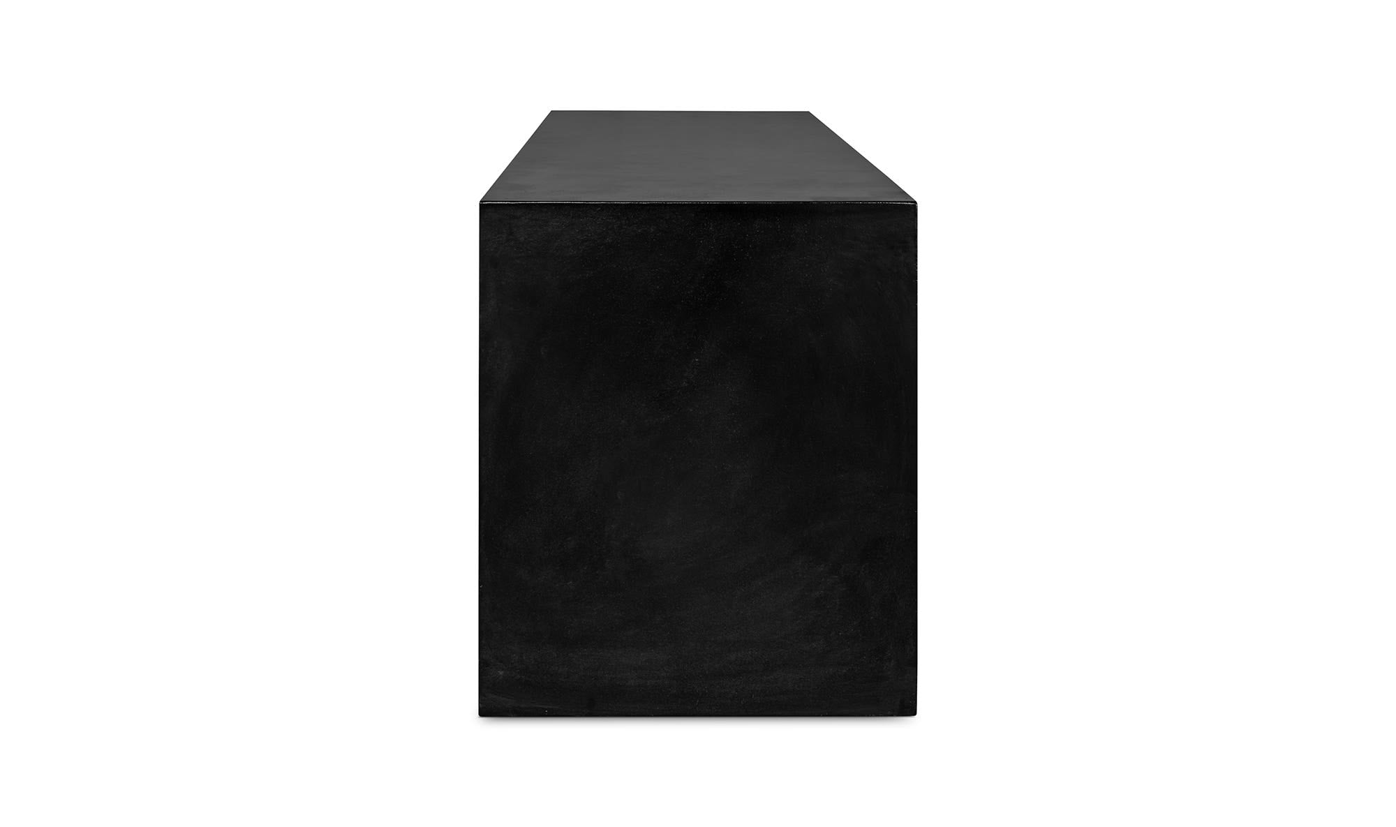 Lazarus Outdoor Bench Black by Moe's Home Collection - view 10