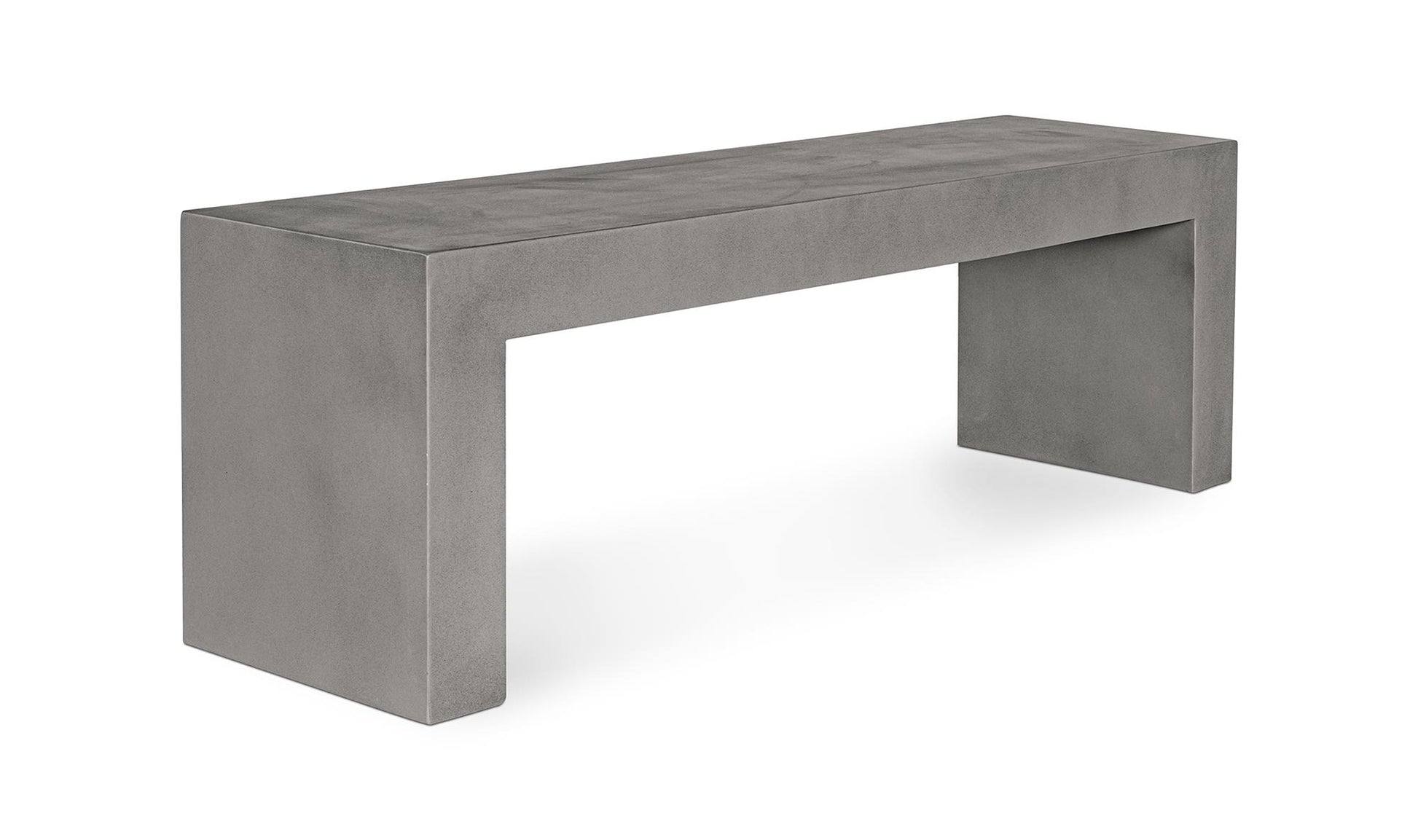 Lazarus Outdoor Bench Dark Grey by Moe's Home Collection - view 6