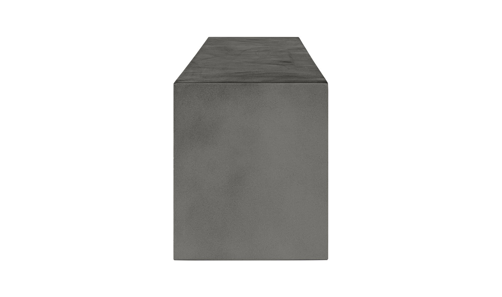Lazarus Outdoor Bench Dark Grey by Moe's Home Collection - view 7