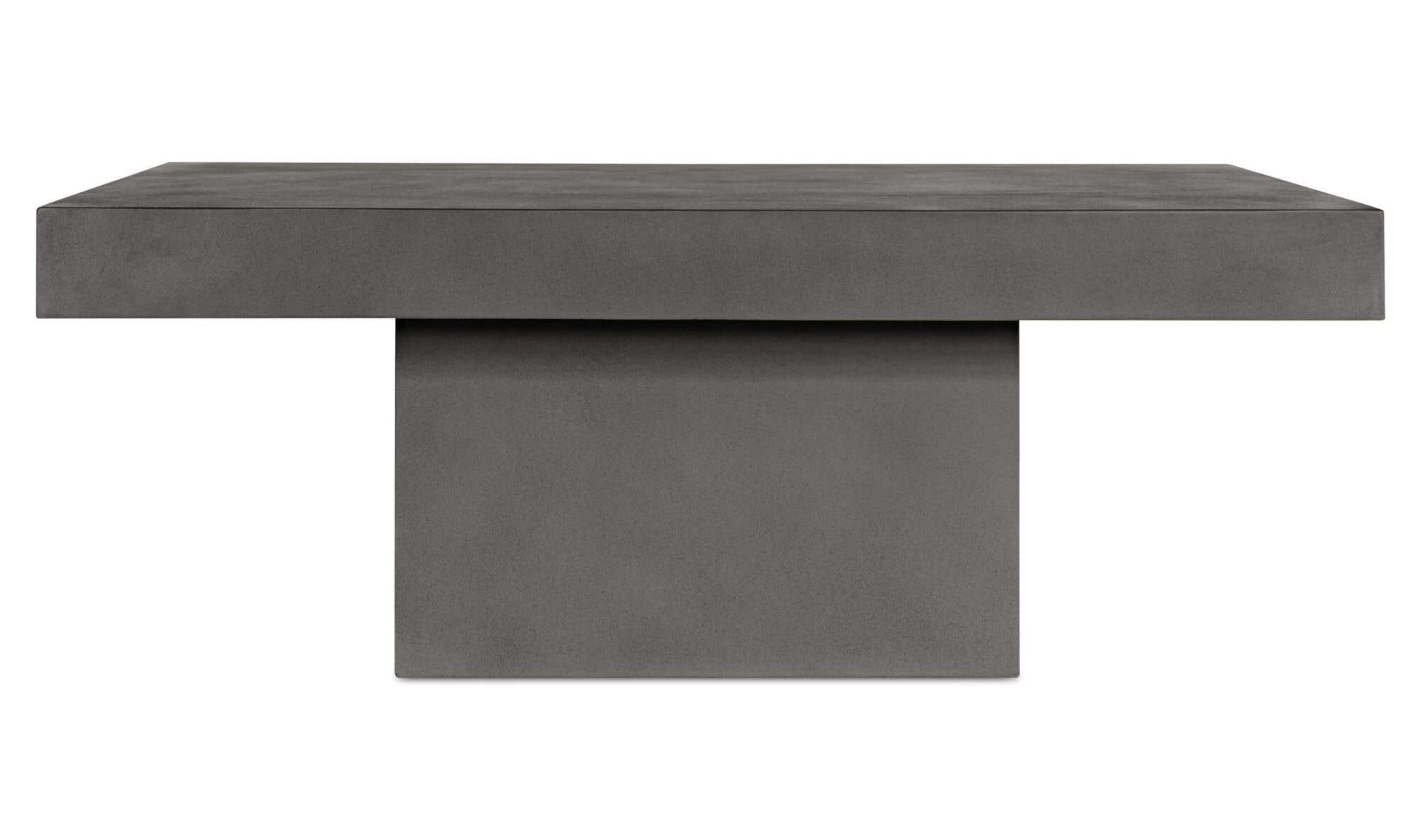 Maxima Outdoor Coffee Table Grey by Moe's Home Collection - view 4