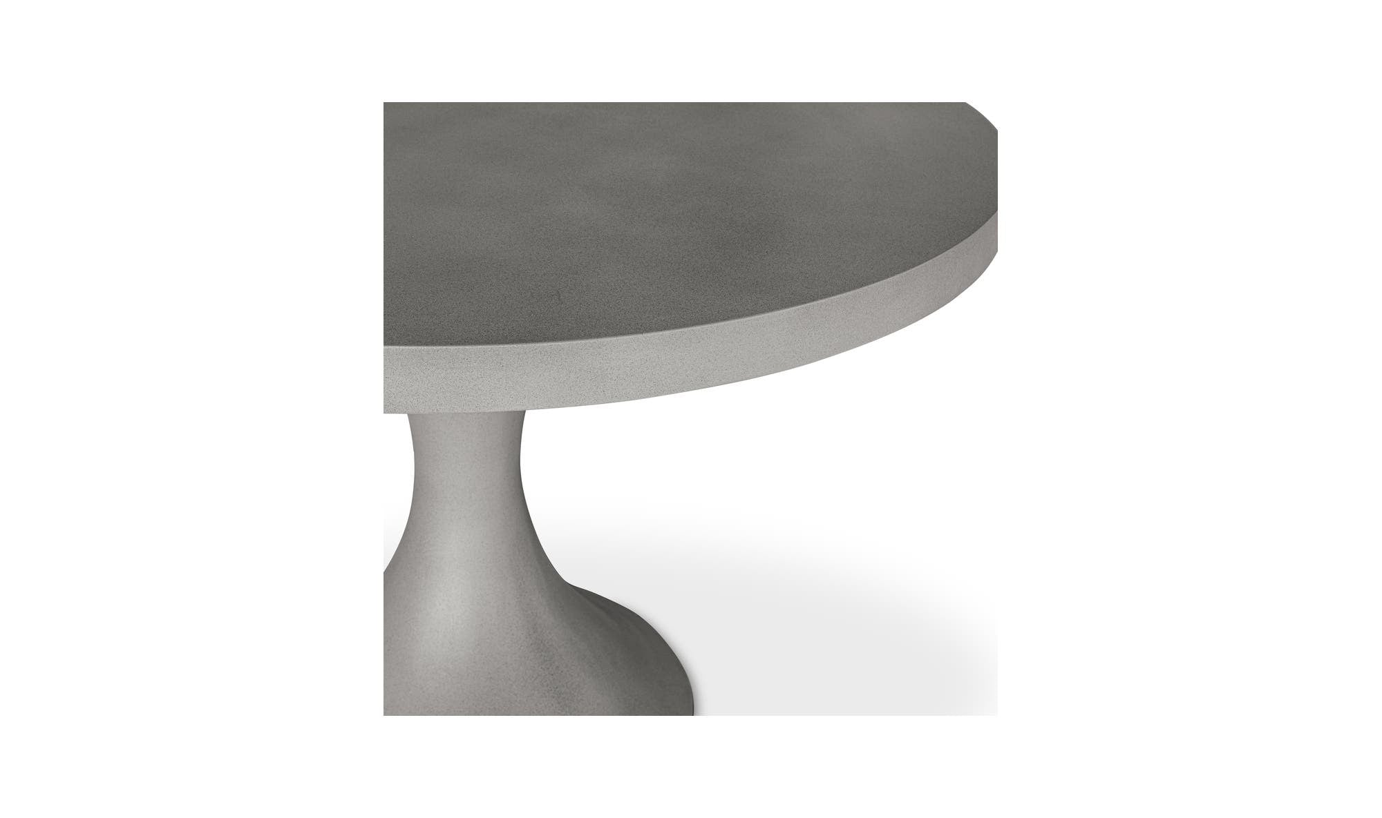 Isadora Outdoor Dining Table Grey by Moe's Home Collection - view 9