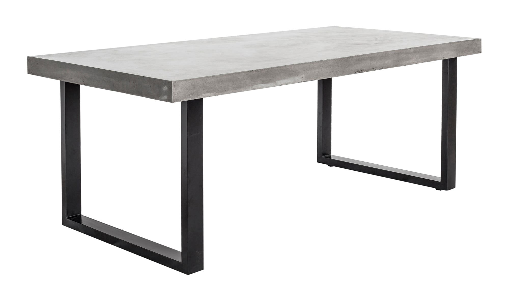 Jedrik Outdoor Dining Table Large Grey by Moe's Home Collection - view 6