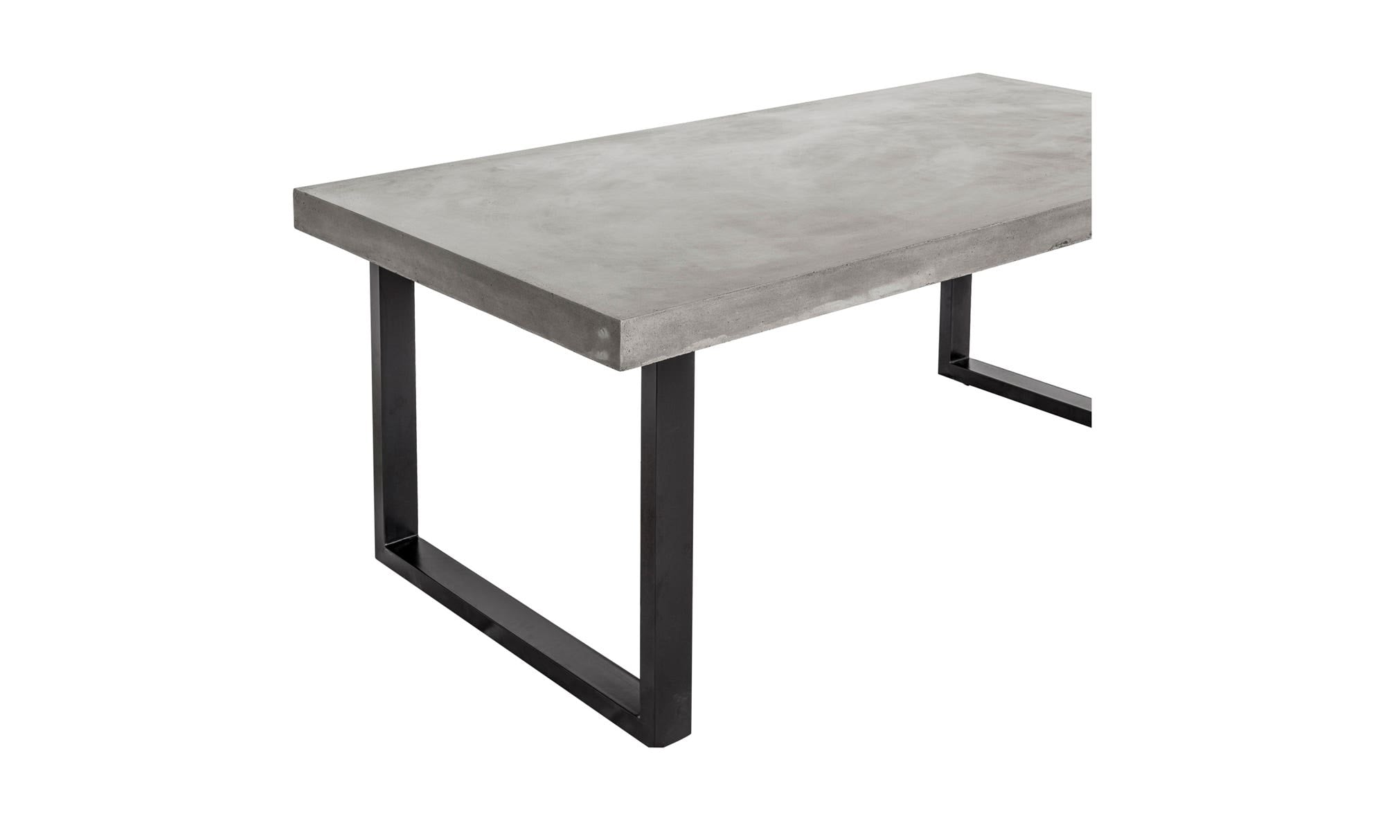 Jedrik Outdoor Dining Table Large Grey by Moe's Home Collection - view 7