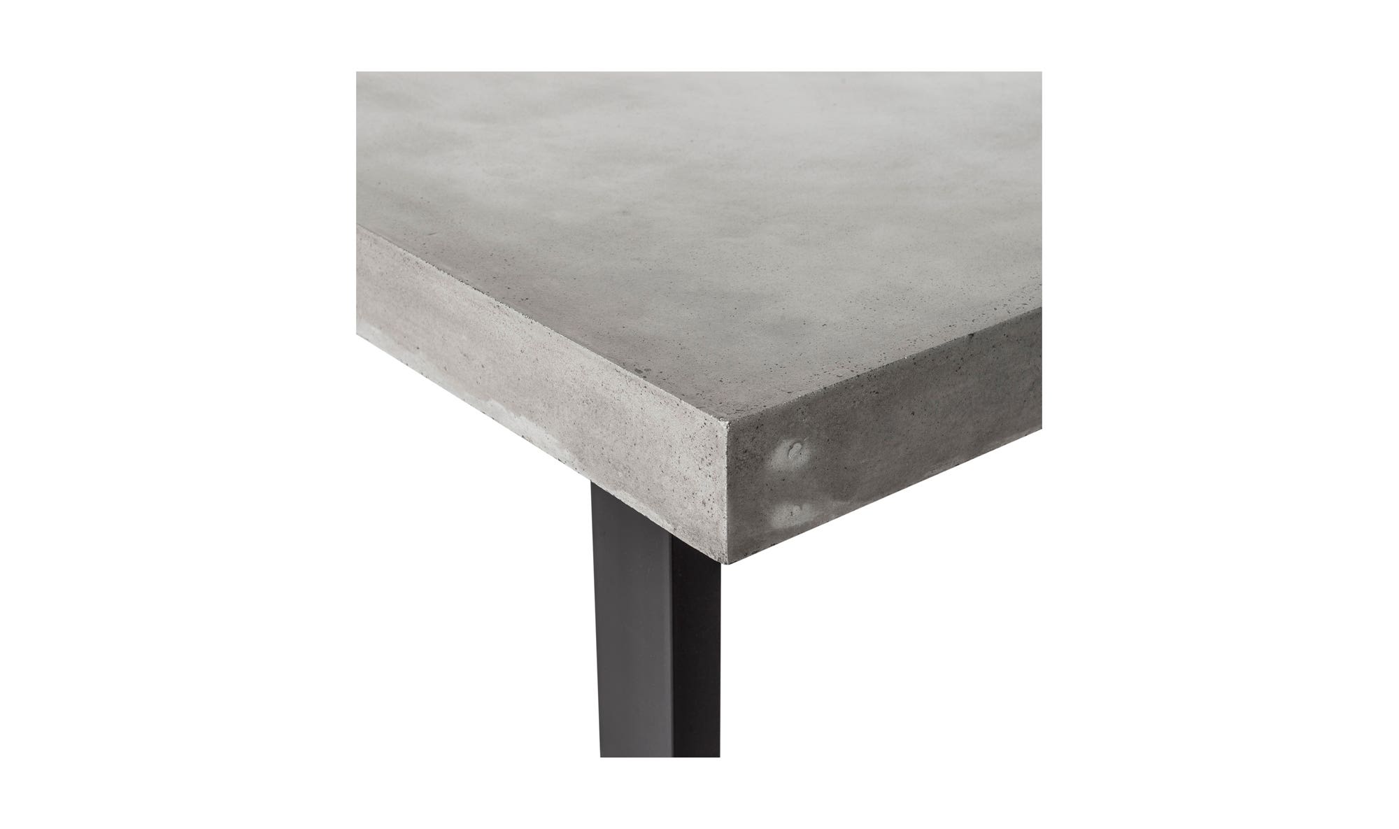 Jedrik Outdoor Dining Table Large Grey by Moe's Home Collection - view 9