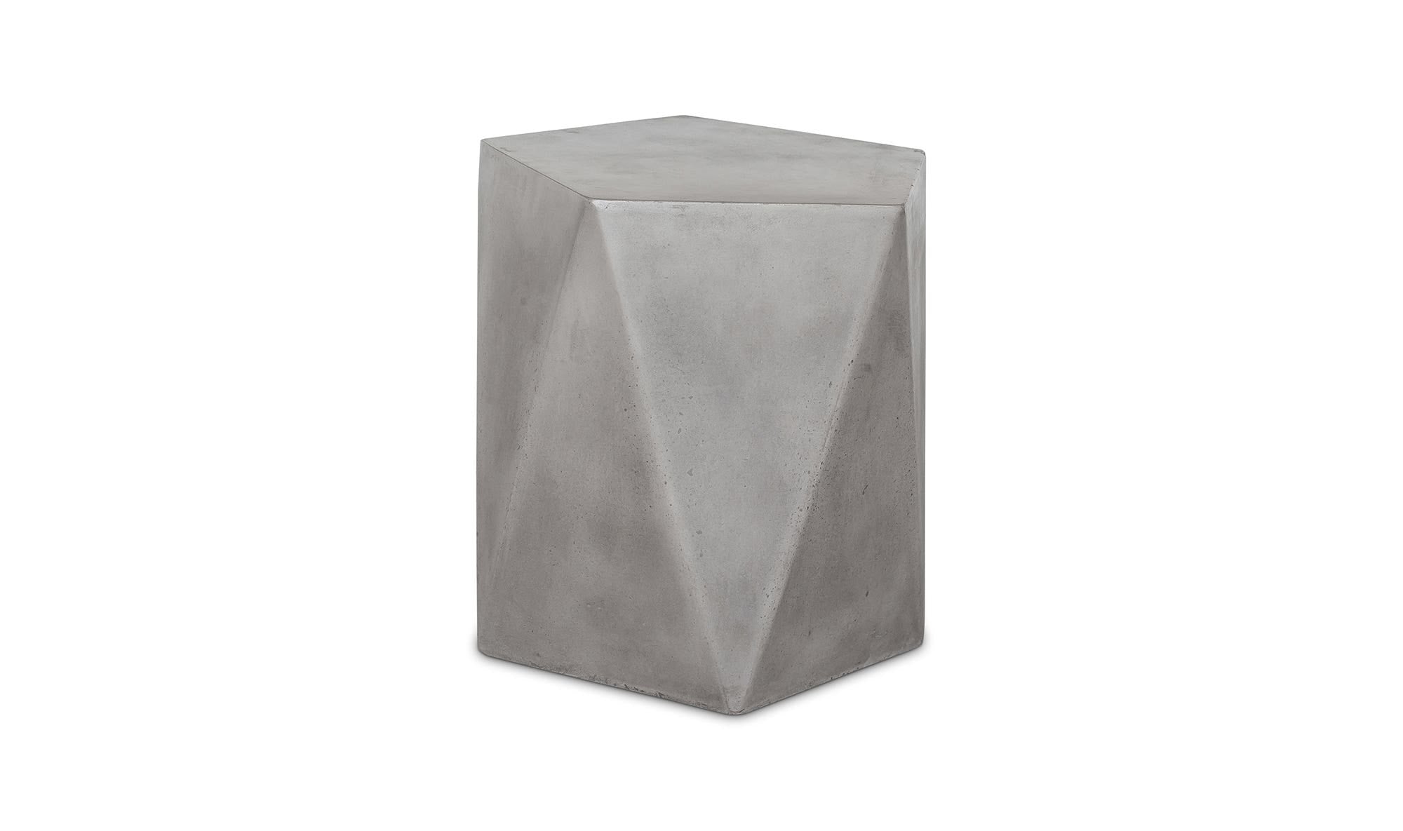 Gem Outdoor Stool Grey by Moe's Home Collection - view 6