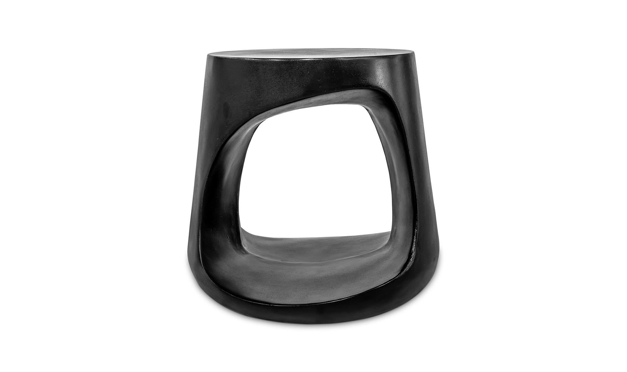 Rothko Outdoor Stool Black by Moe's Home Collection - view 7