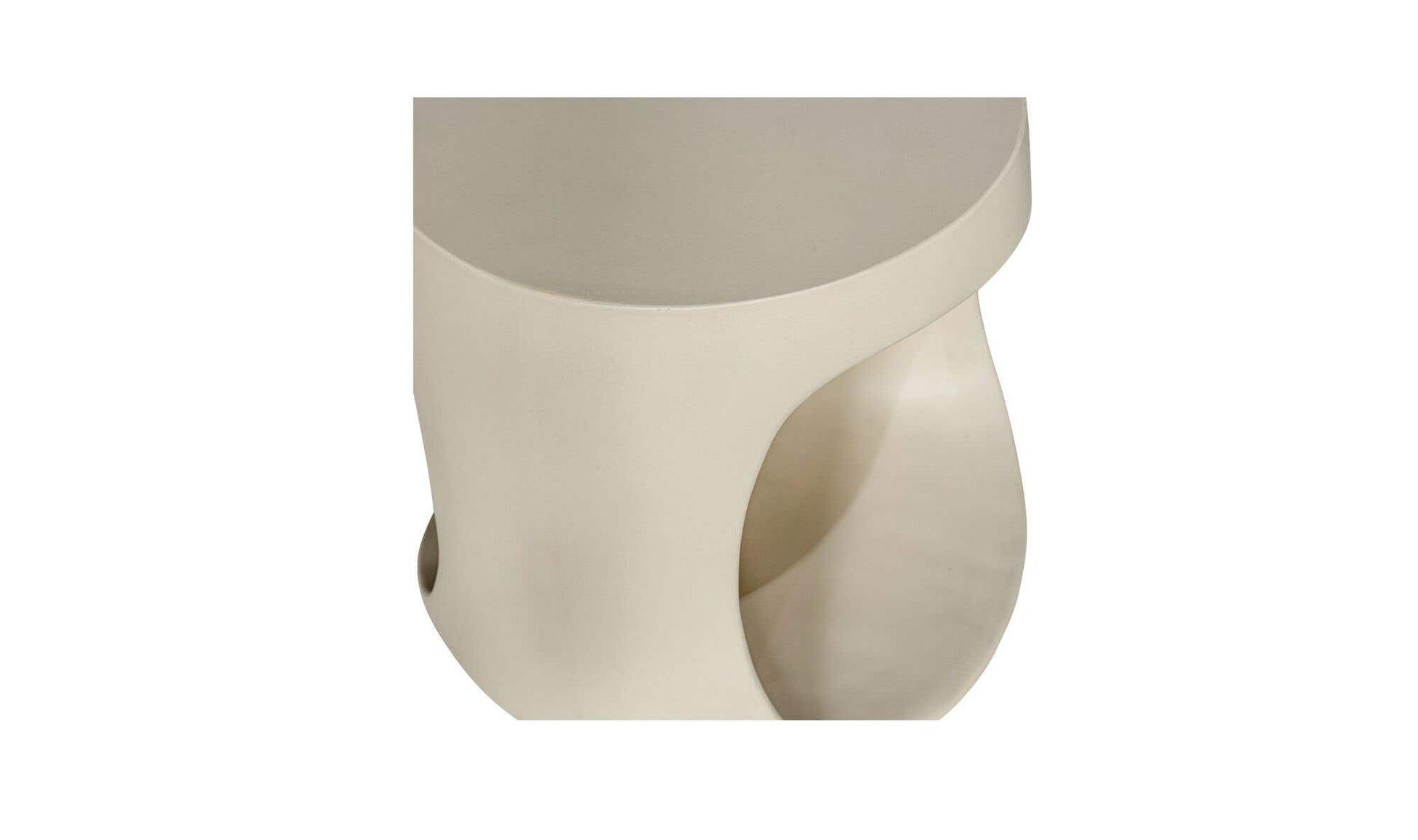 Rothko Outdoor Stool Cream by Moe's Home Collection - view 8