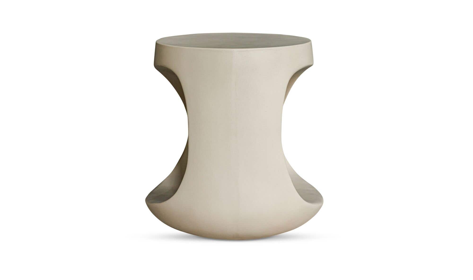 Rothko Outdoor Stool Cream by Moe's Home Collection - view 6