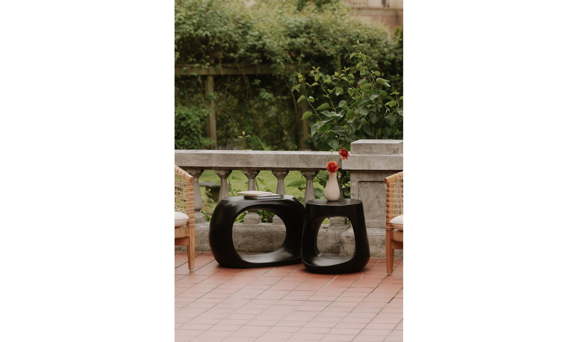 Albers Outdoor Stool Black by Moe's Home Collection - view 7
