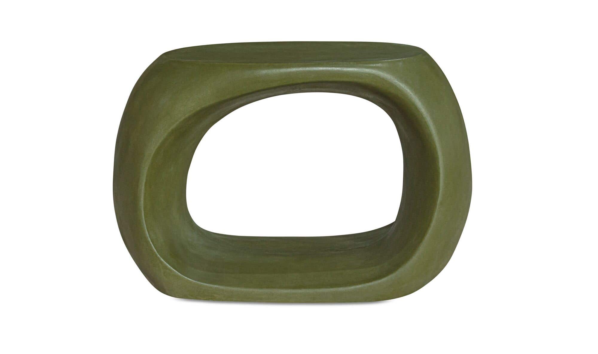 Albers Outdoor Stool Green by Moe's Home Collection - view 4