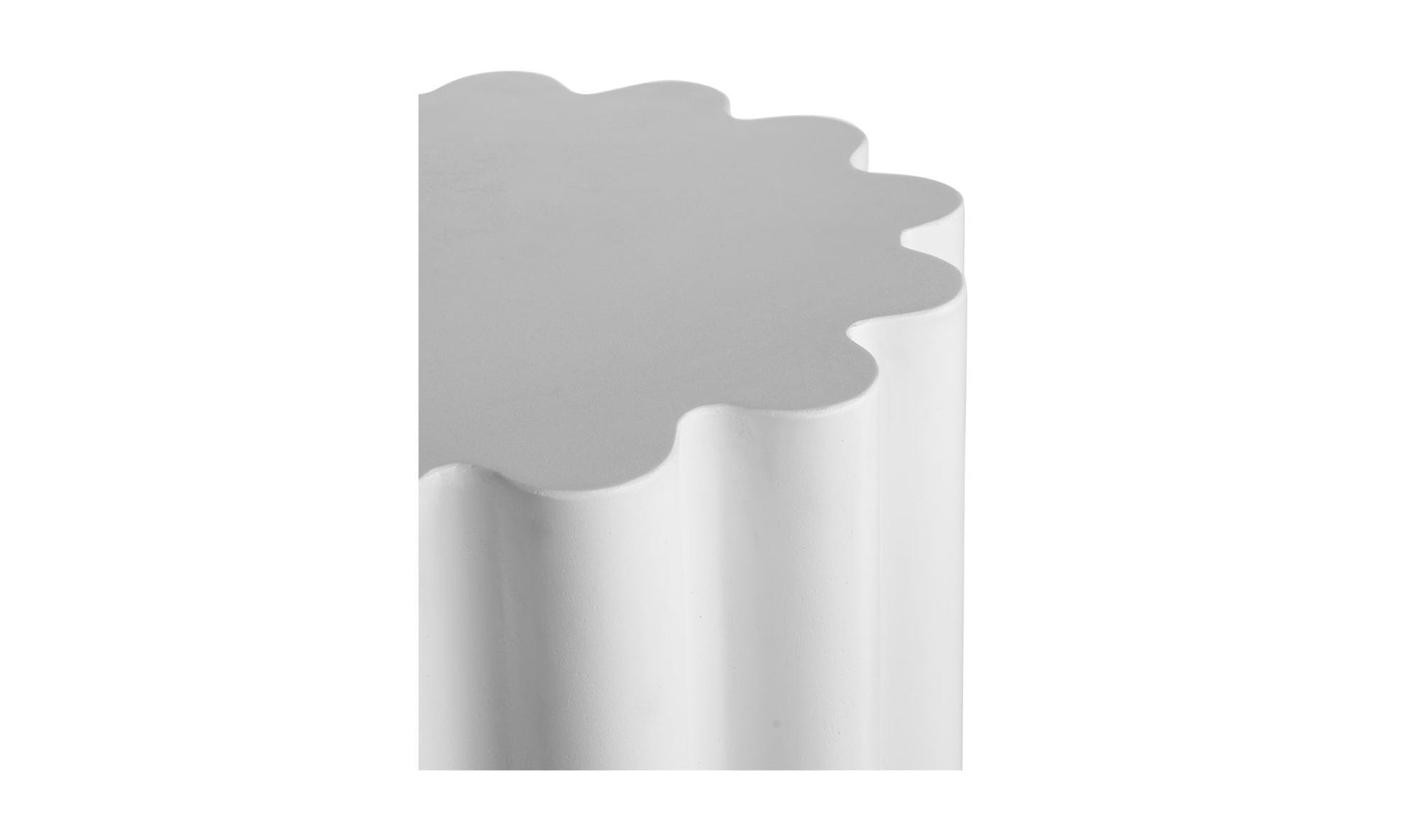 Taffy Accent Table White by Moe's Home Collection - view 7