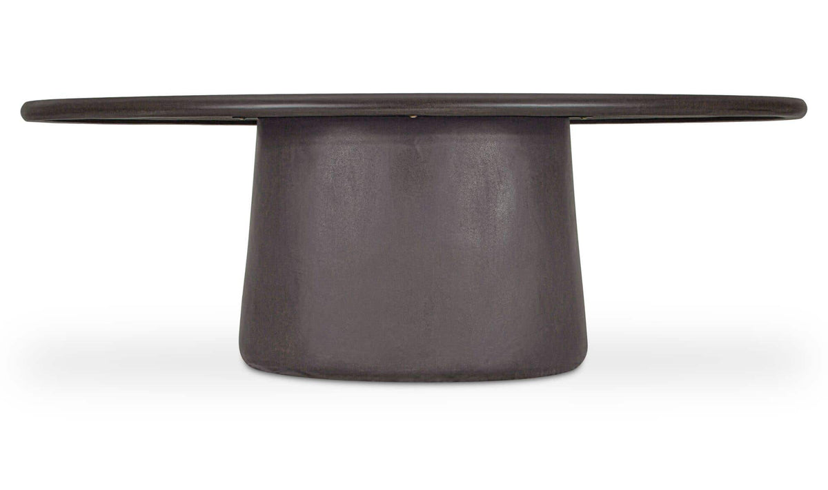 Mason Outdoor Dining Table Dark Brown by Moe's Home Collection - view 6