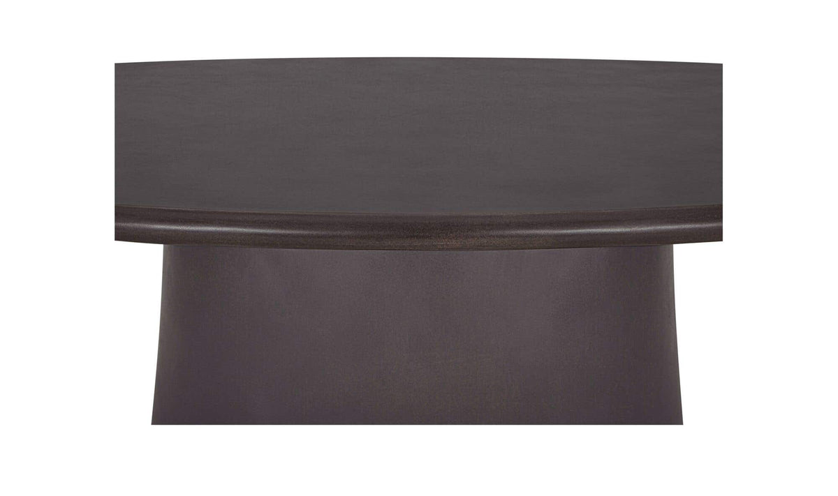 Mason Outdoor Dining Table Dark Brown by Moe's Home Collection - view 9
