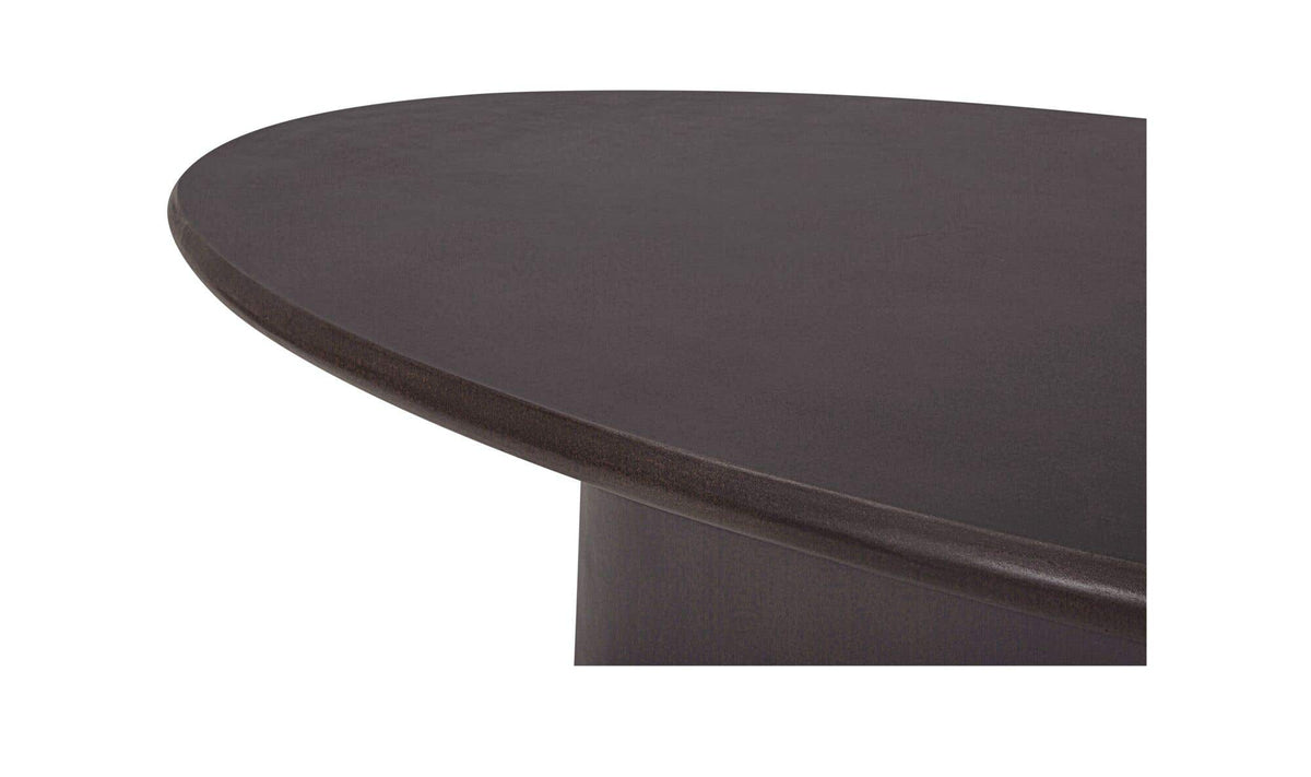 Mason Outdoor Dining Table Dark Brown by Moe's Home Collection - view 11